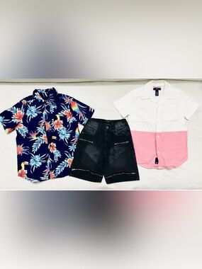 Lot Of Boys Clothes T-Shirts, Short Size 4-5 Years Gap,Steve’s Jeans Excellent C